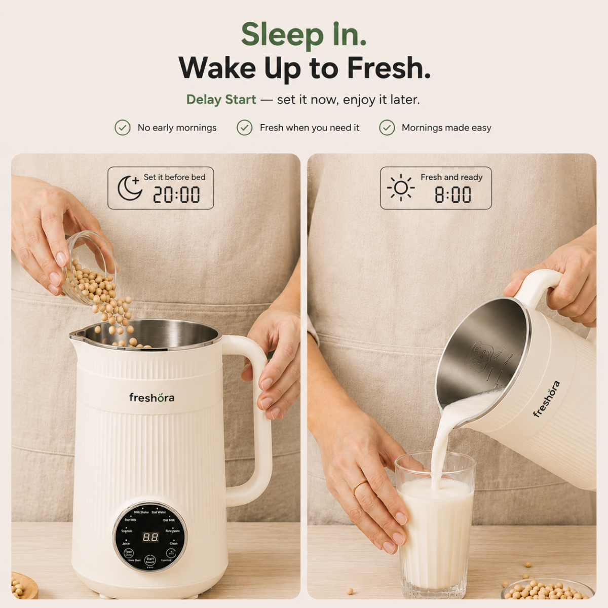 freshora™ Plant Milk Maker