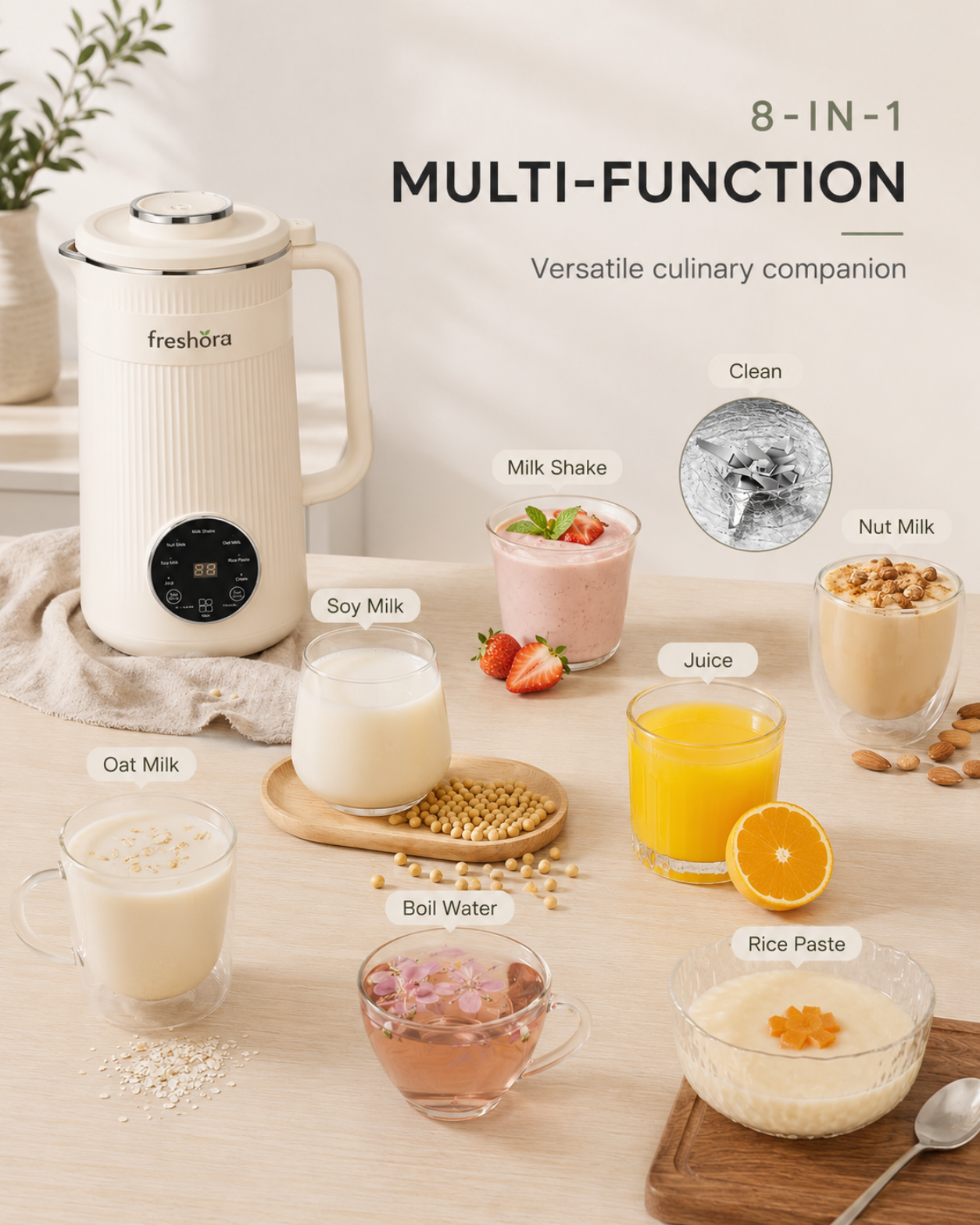 freshora™ Plant Milk Maker